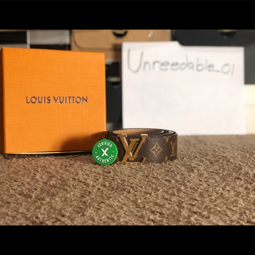 StockX Verified Louis Vuitton Belt Monogram Belt